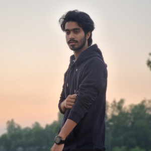 Stylish Cotton Hoodie Navvy blue Colour